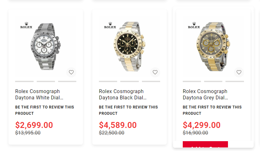replica Rolex Daytona watches